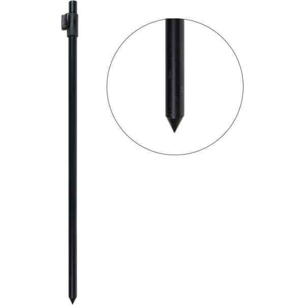 Rybárska posuvná rásoška s klipom ukončená hrotom Výška: 60-110cm
