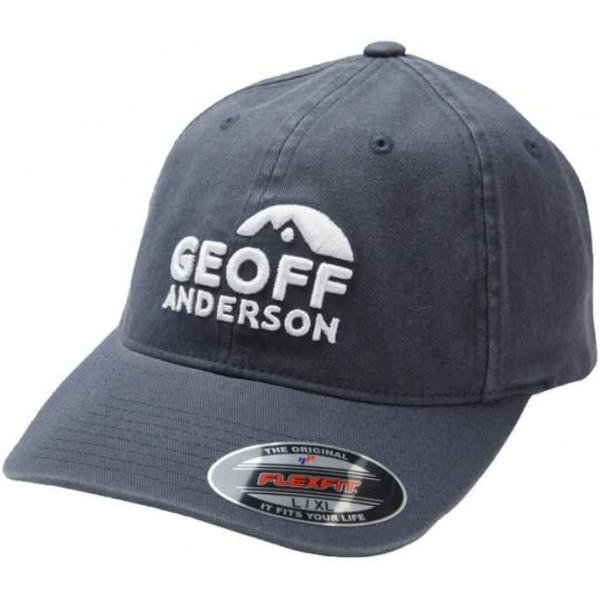 Šiltovka Geoff Anderson Flexfit Washed modrá 3D logo Veľkosť: S/M