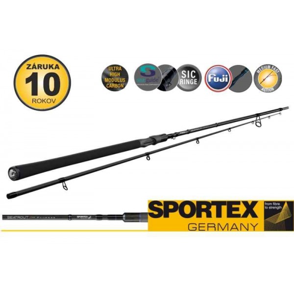Prívlačové prúty Seatrout Xpert Finesse 2-diel 250cm / 15g