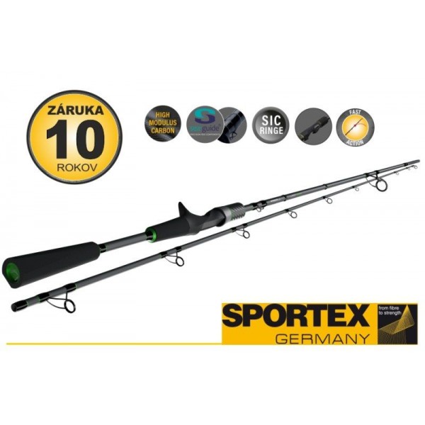 Prívlačové prúty JIG-Xpert Barsch-Ostriež baitcast 2-diel 192cm / 1-11g