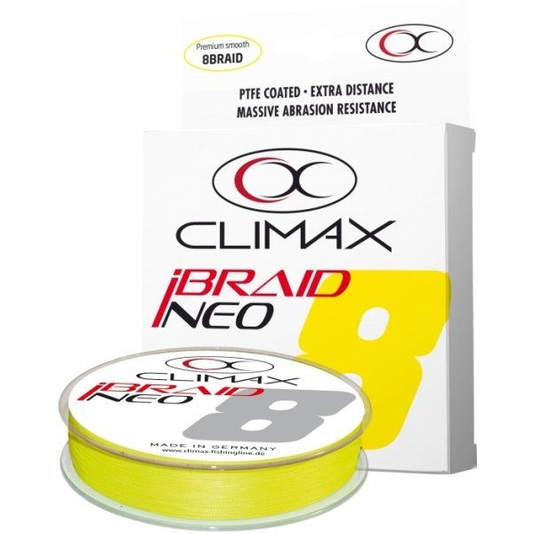Šnúra iBraid NEO yellow 135m Priemer: 0,06mm / 3,2kg