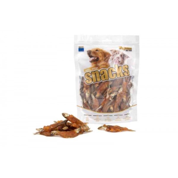 Pre psov Fish with Chicken wrap 250g