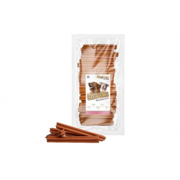 Pre psov Jerky tyčinka krížová Slanina 12,5cm 50ks