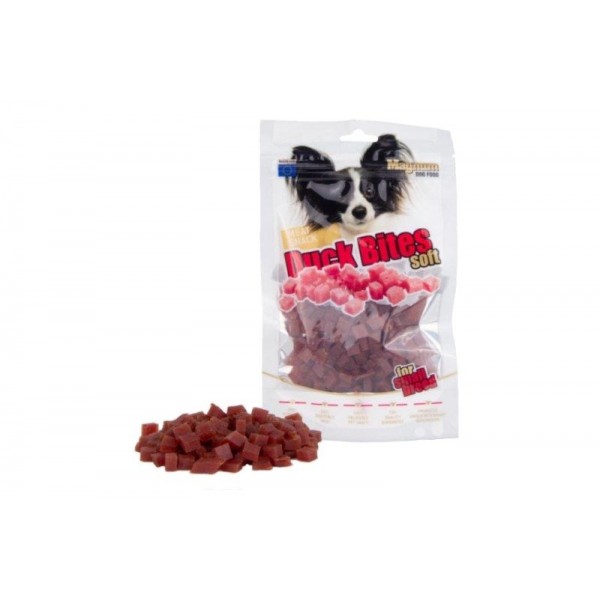 Pre psov Duck Bites soft 80g