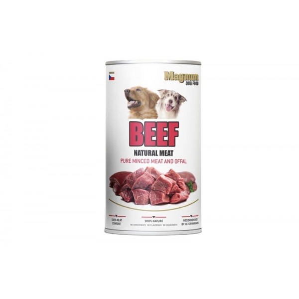Pre psov Natural BEEF Meat dog 1200g