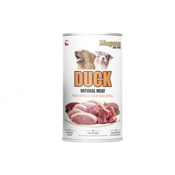 Pre psov Natural DUCK Meat dog 1200g