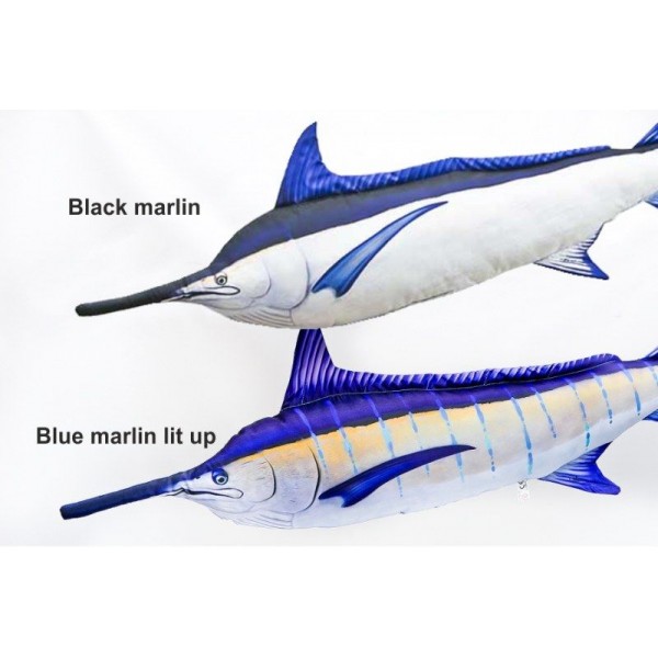 Dekoračný vankúš  - Black marlin 118 cm 1772 GP780439 - Dekoračný vankúš  - Black marlin 118 cm