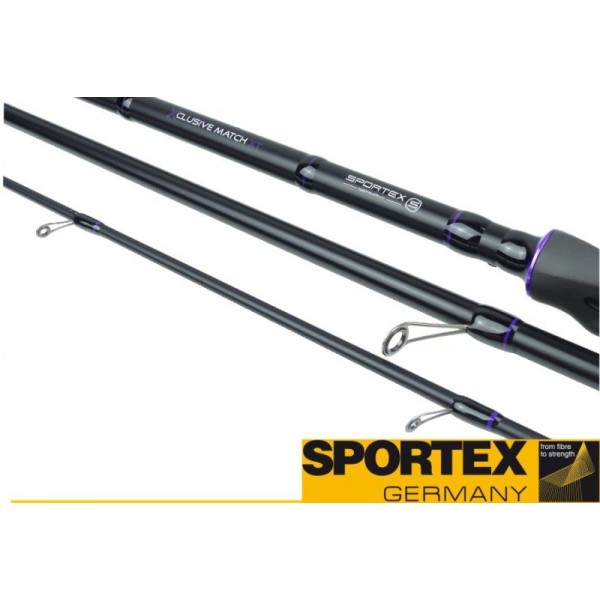Match prúty Xclusive Match XT 3-diel