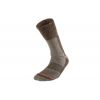 Vysoké merino ponožky Geoff Anderson Woolly sock hnedé Veľkosť: L-EU 44-47