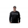 Rybárska mikina s logom Sweat Shirt čierna Veľkosť: L