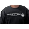 Rybárska mikina s logom Sweat Shirt čierna Veľkosť: L