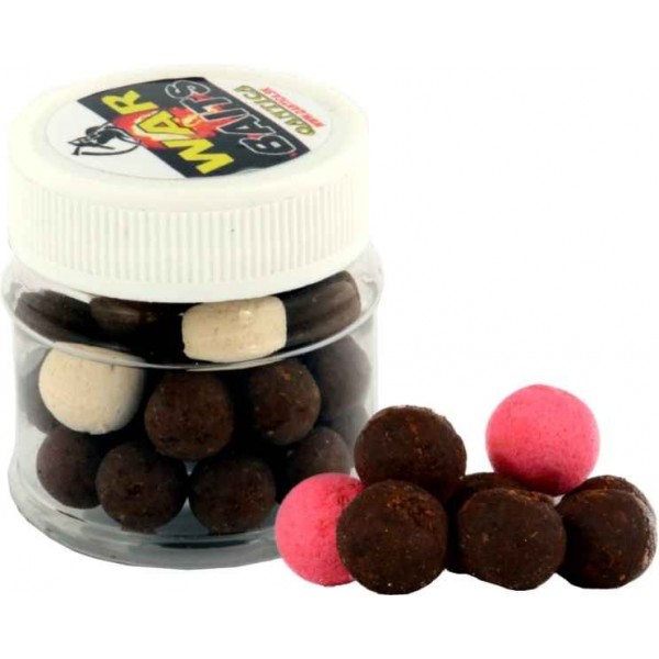 WAR mini boilies 10mm + POP UP 50ml Ryba
