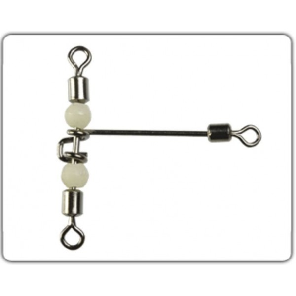Rolling swivel Cross - line T-shape veľkosť 12 x 14 /5ks