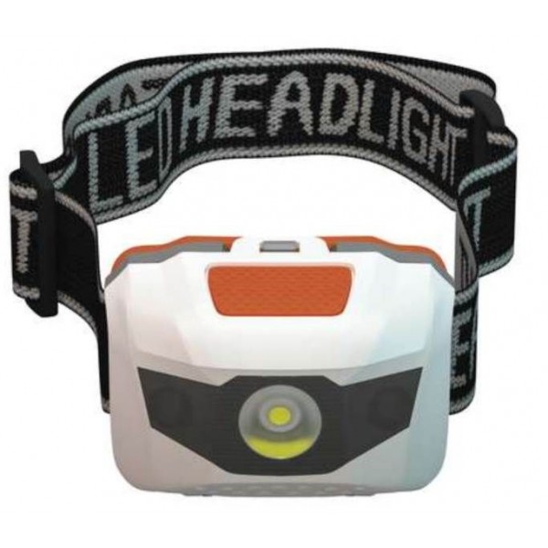 Rybárska čelová lampa 3 LED diódy