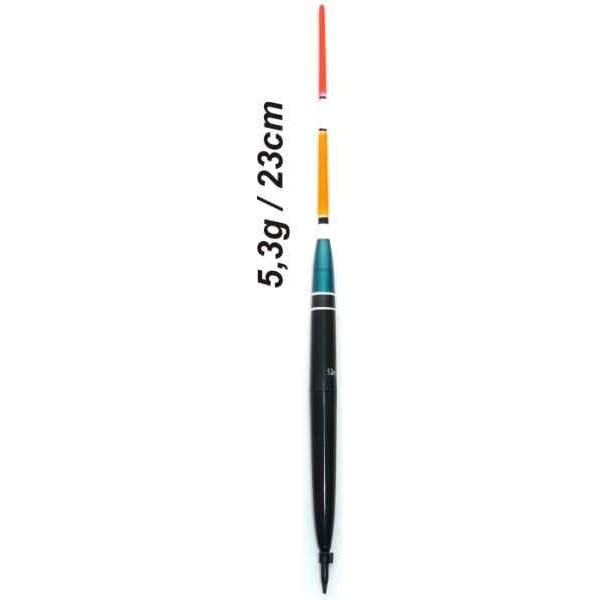 Plavák na ryby, dĺžka 230mm / nosnosť 5,3 gr