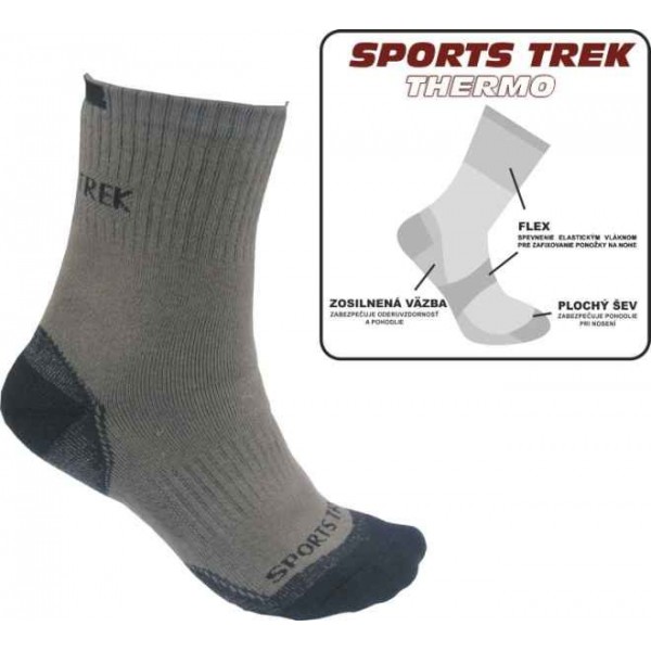 Termo ponožky SPORTSTrek Thermo veľkosť 43-46