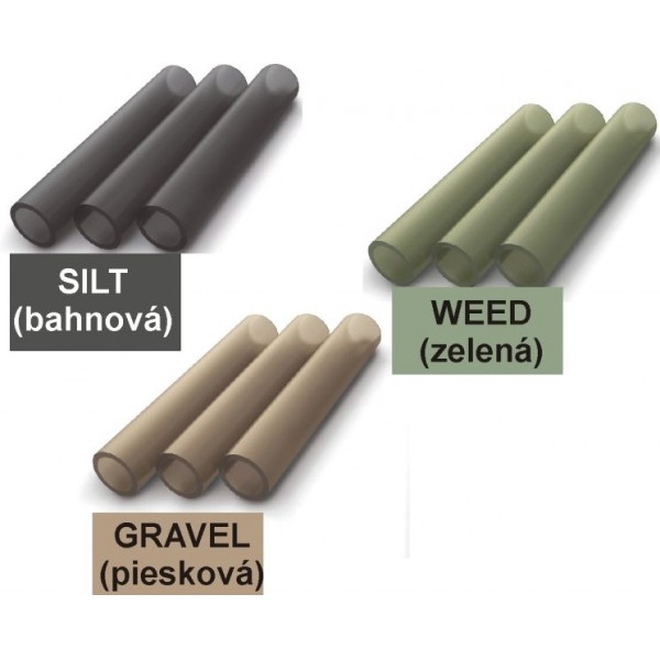 TANDEM BAITS FC Silicon sleeve 0,4 x 5cm / 10ks farba weed