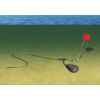 TANDEM BAITS FC Tungsten Tube 1,85 mm /1 m farba Weed