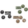 TANDEM BAITS FC Shock Bead / 6 mm / 15ks farba Silt