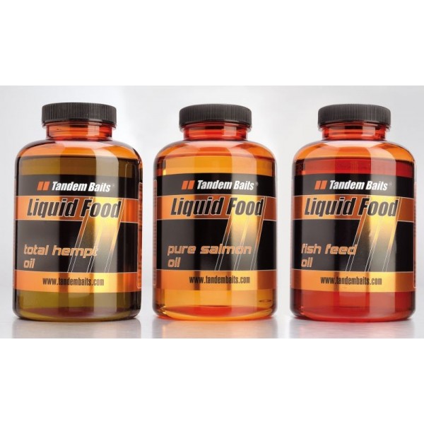 Tandem Baits Liquid Food oleje 500ml Konopný olej