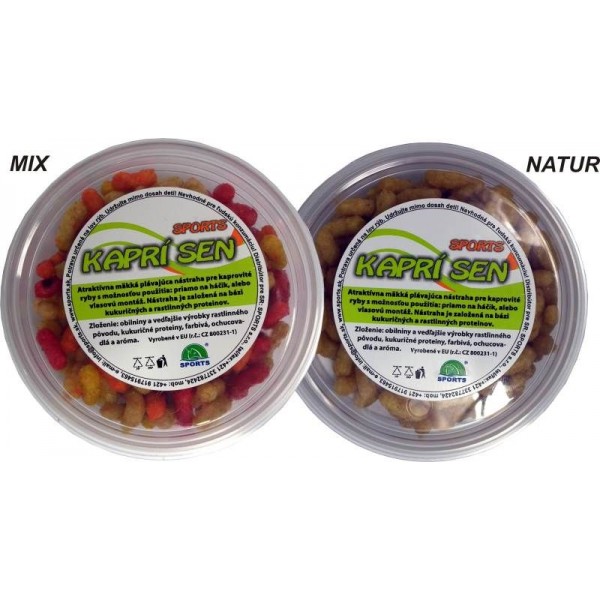 Kaprí sen - Kostný červ SPORTS 150 ml plávajúci FAREBNÝ MIX