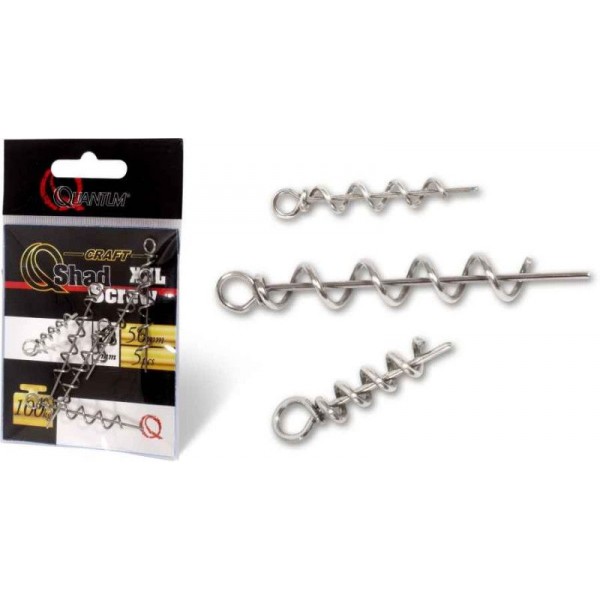 Shad Screw pre gumené nástrahy 6ks/25mm Priemer: 3,00mm