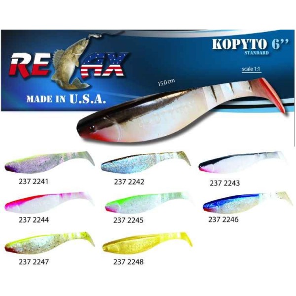 RELAX kopyto RK6 (15cm) cena 1ks/bal5ks farba 2242