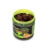 Carp Food Boosted hookers - dipované boilies 18 mm 300g Čierny Halibut