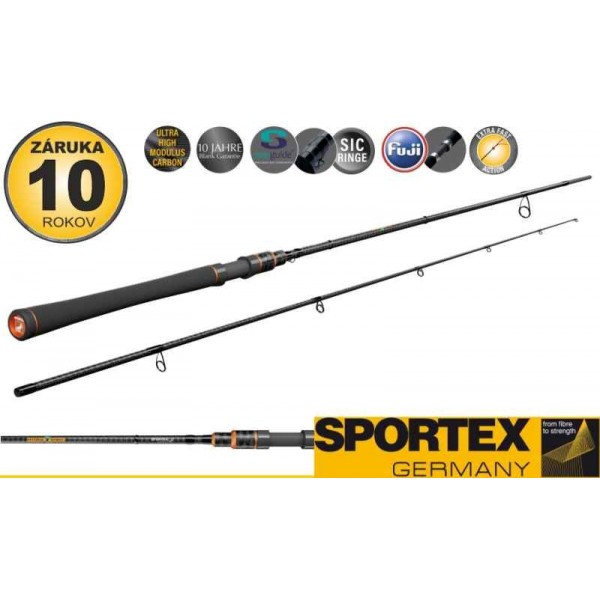 Prívlačové prúty SPORTEX Hydra Spirit 2-diel