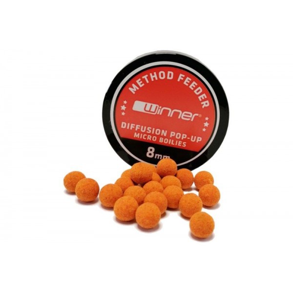 MF Diffusion Micro Boilies 8mm/20g Squid+Orange