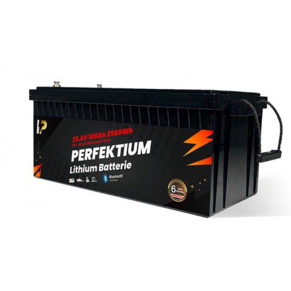 Lítiová batéria Perfectium PB 25,6V 100Ah Bluetooth