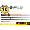 Muškárske prúty SPORTEX Kyanite Fly 4-diel 270cm / aftma 5