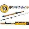 Sumcové prúty SPORTEX Top Cat Vertical 2-diel 185cm / 90-210g