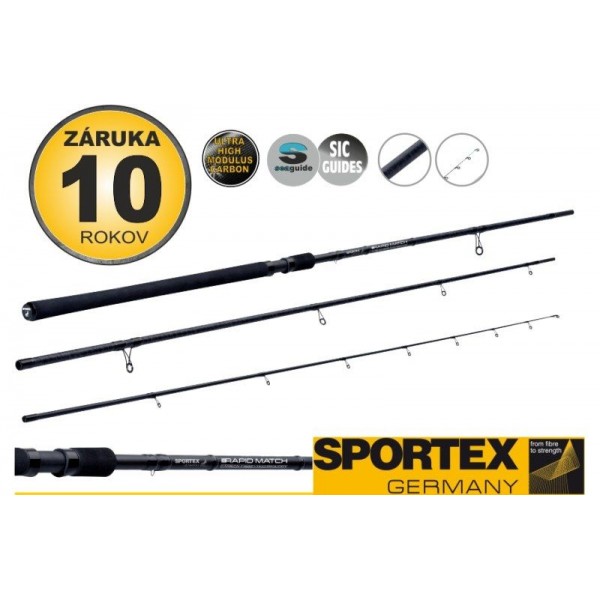 Match prúty SPORTEX Rapid Match 3-diel