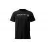 Rybárske tričko T-Shirt čierne s logom Veľkosť: XXL
