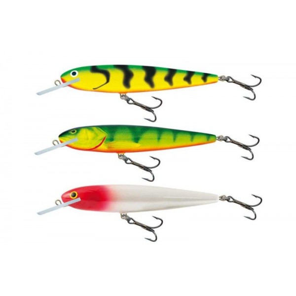 Limitovaná edícia Salmo White Fish 13cm potápavý Green Tiger