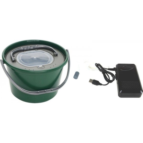 Okysličovač AA Batterie alebo USB + Vedro Vedro 18L