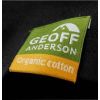 Tričko Geoff Anderson Organic Tee čierne Veľkosť: S