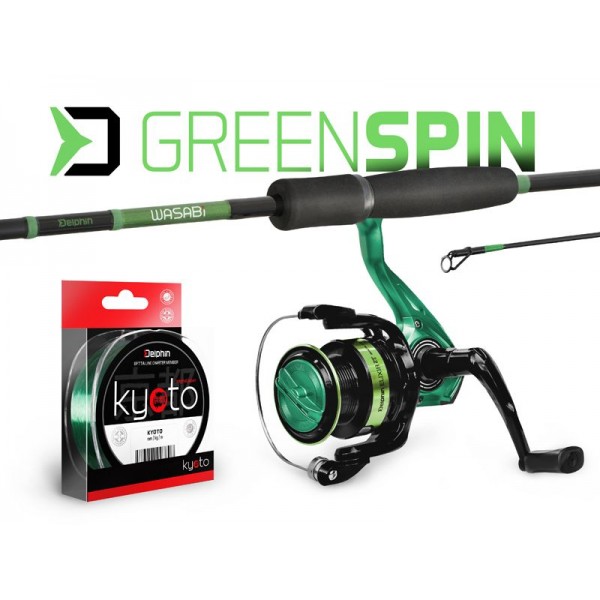 Prívlačový set Delphin GreenSPIN