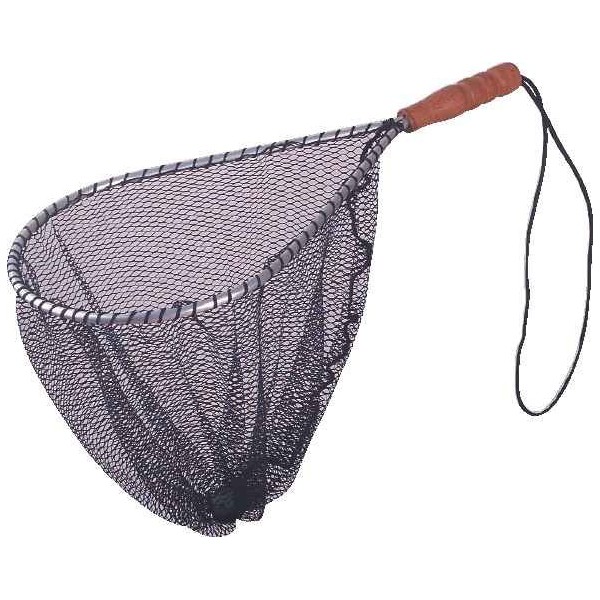 Raketový podberák s drevenou rúčkou dĺžka 53cm/šírka 24,5cm/oko 6x6mm
