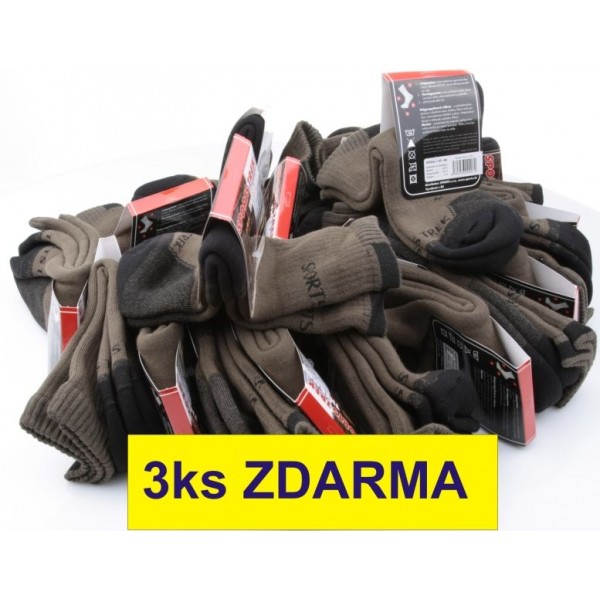 Rodinné akciové balenie ponožiek THERMO 15+3
