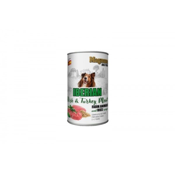 Pre psov morčacie+bravčové mäso 400g konzerva 1ks 400g