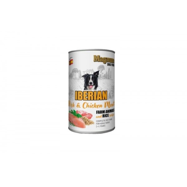 Pre psov bravčové+kuracie mäso 400g konzerva 6ks 400g