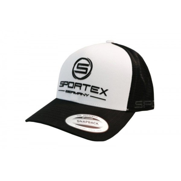 Šiltovka SPORTEX Snap Back čierna s logom