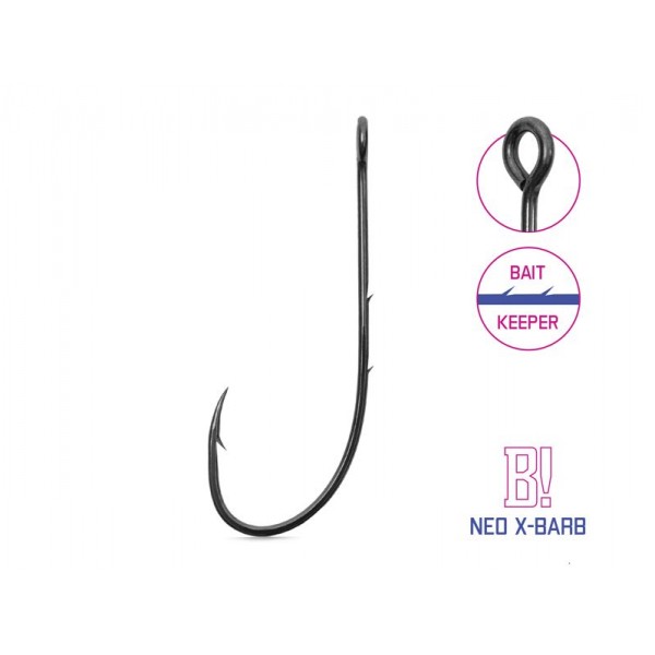 Háčik na čeburašku Delphin B! NEO X-BARB / 8ks