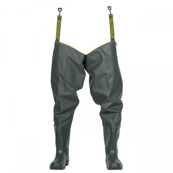 PROS brodiace čižmy Thigh STANDARD Plavitex Heavy Duty Oliv|vel.45