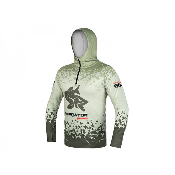 Tričko s kapucňou Delphin UV ARMOR 50+