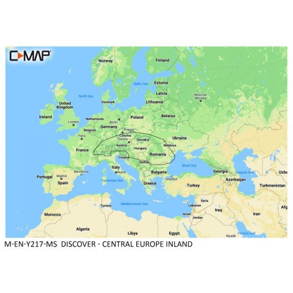 C-Map DISCOVER - CENTRAL EUROPE INLAND