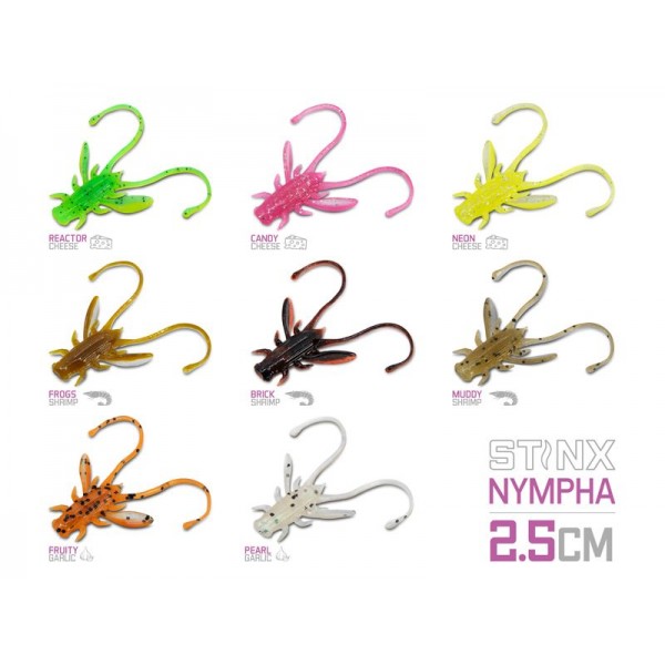 Umelá nástraha Delphin B! Stinx NYMPHA / 20ks