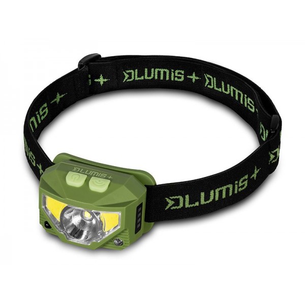 Čelová lampa Delphin LUMIS